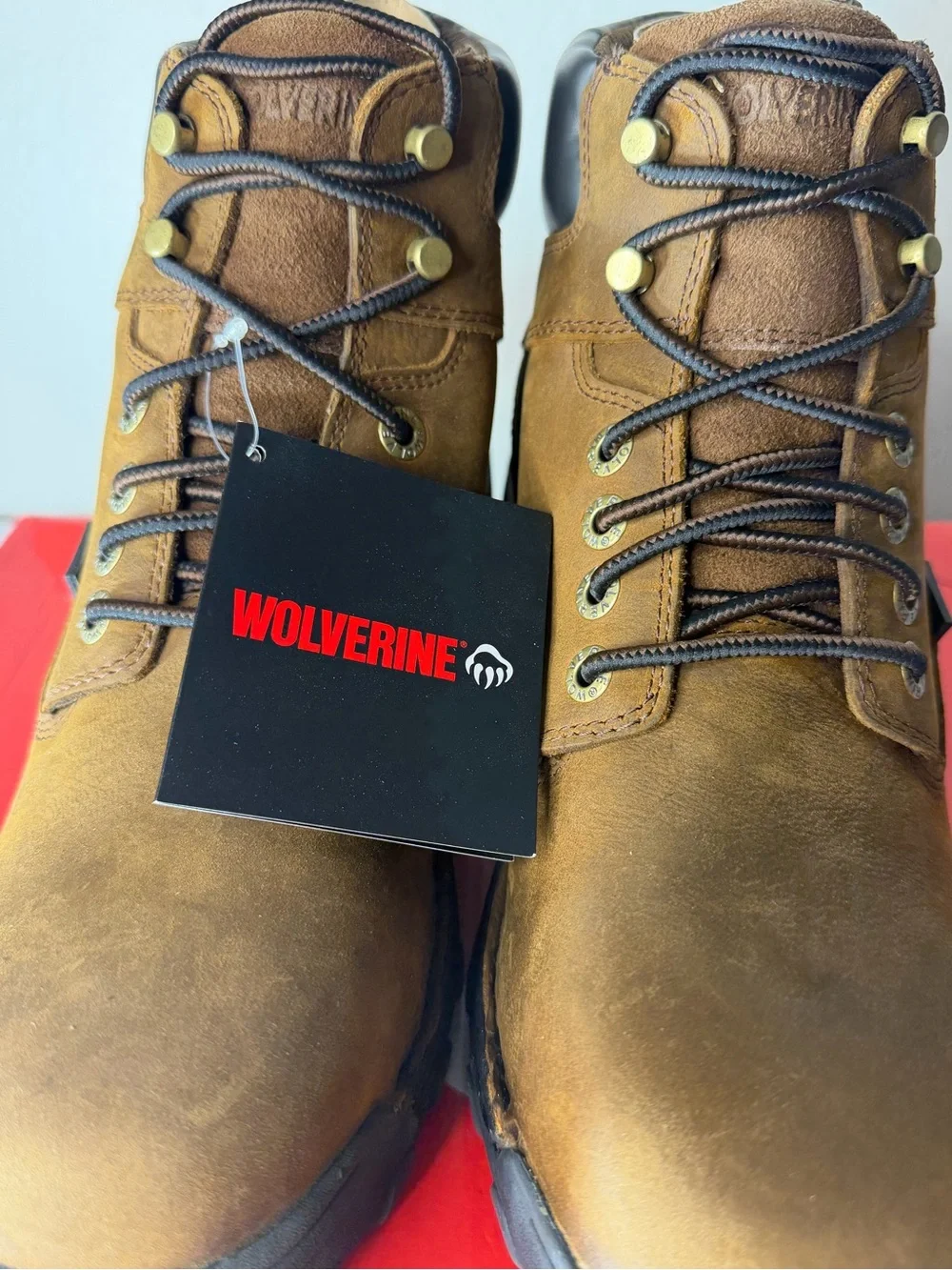 Wolverine Durbin 6” Waterproof Steel Toe Boots Men’s 10M